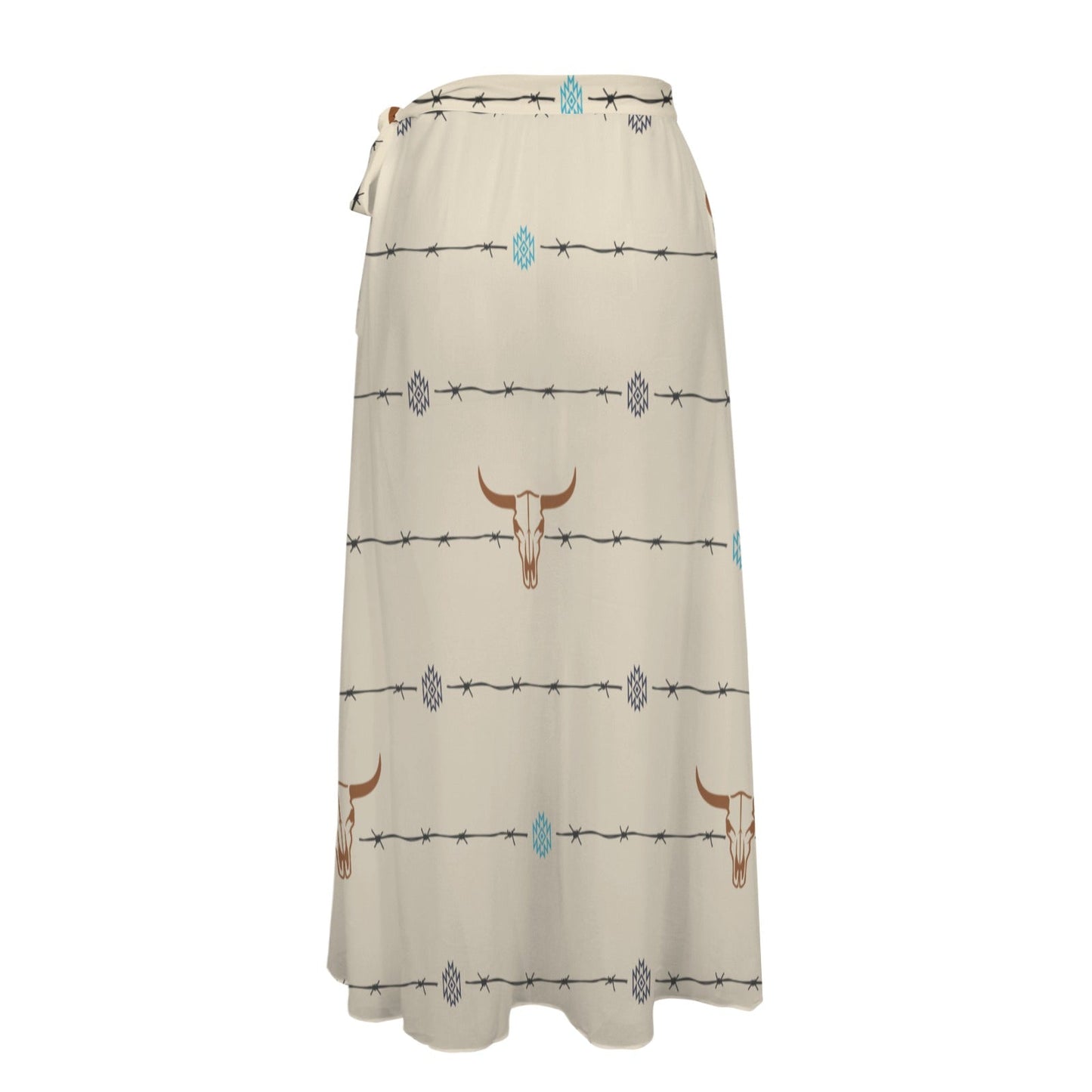 Barbed Wire Swim Beach Skirt Coverup