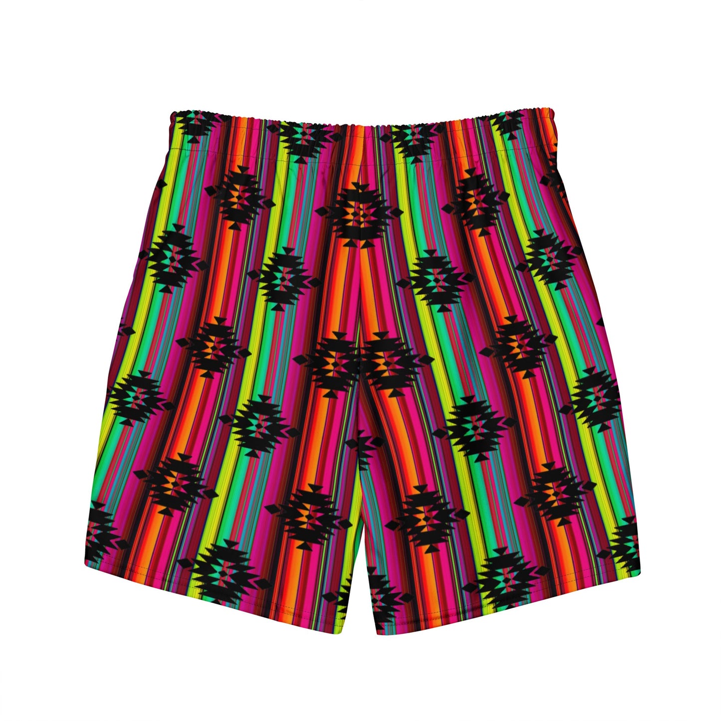 Yeehaw Aztec Serape Swim Trunks