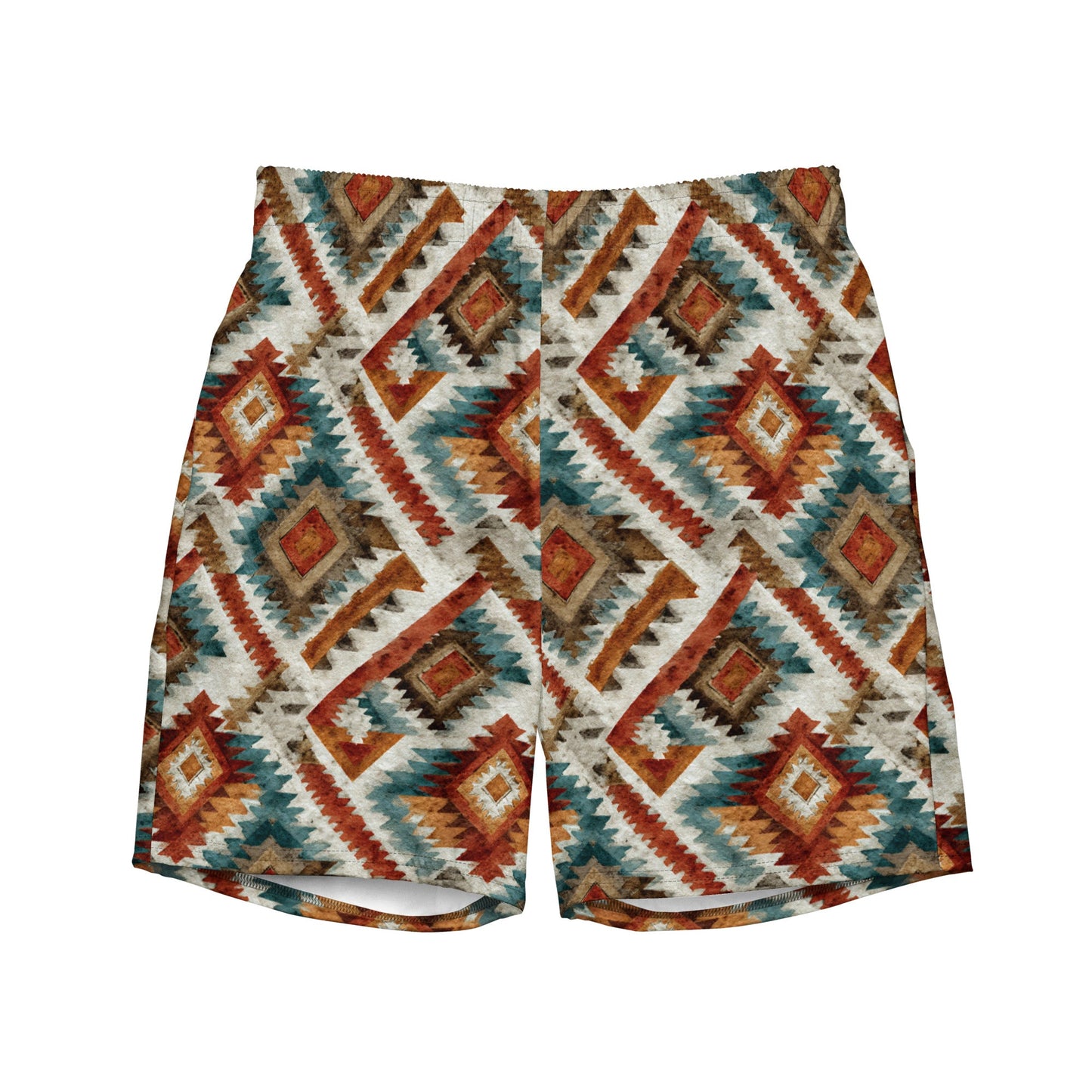 Southwest Diamond Recycled Swim Trunks