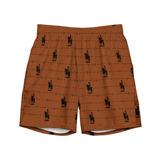 Yeehaw Saddle Up Swim Trunks